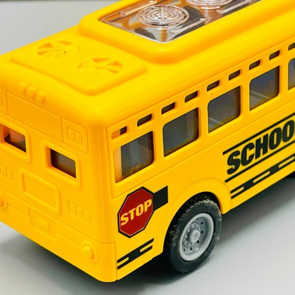 Mini Battery Operated School Bus Toy