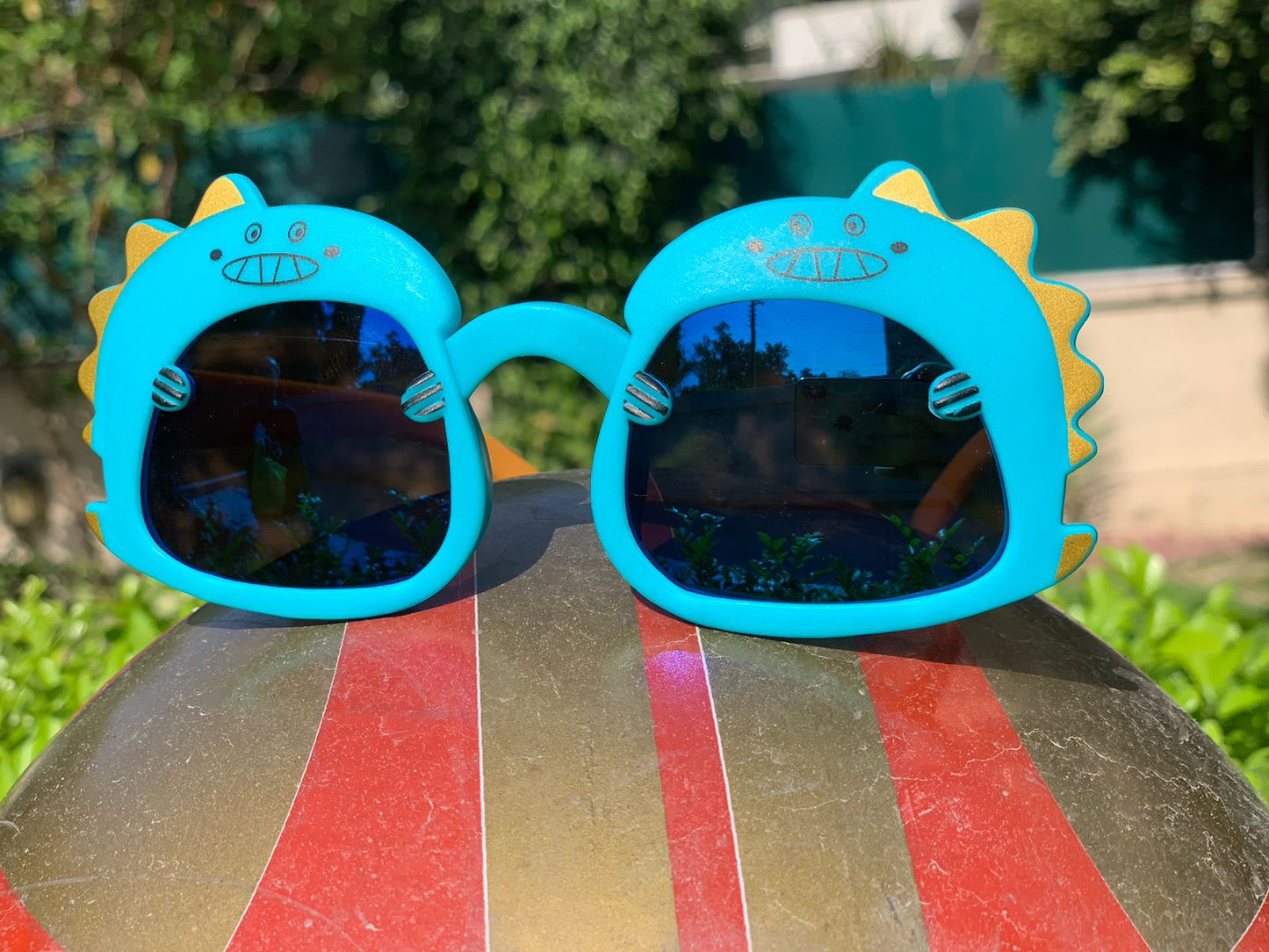 Kids funky dinosaur sunglasses