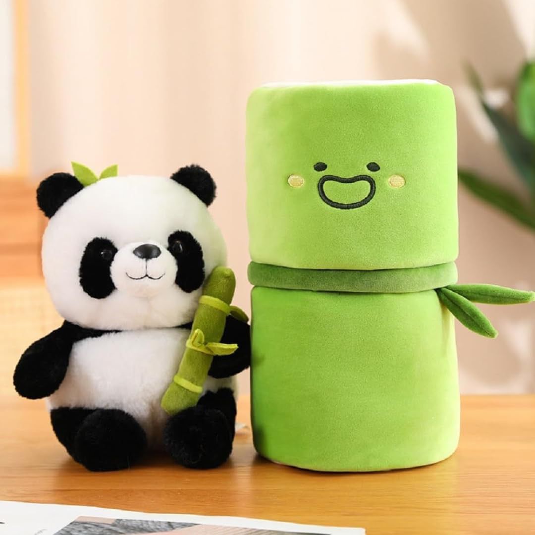 Bamboo panda plush-30 cm