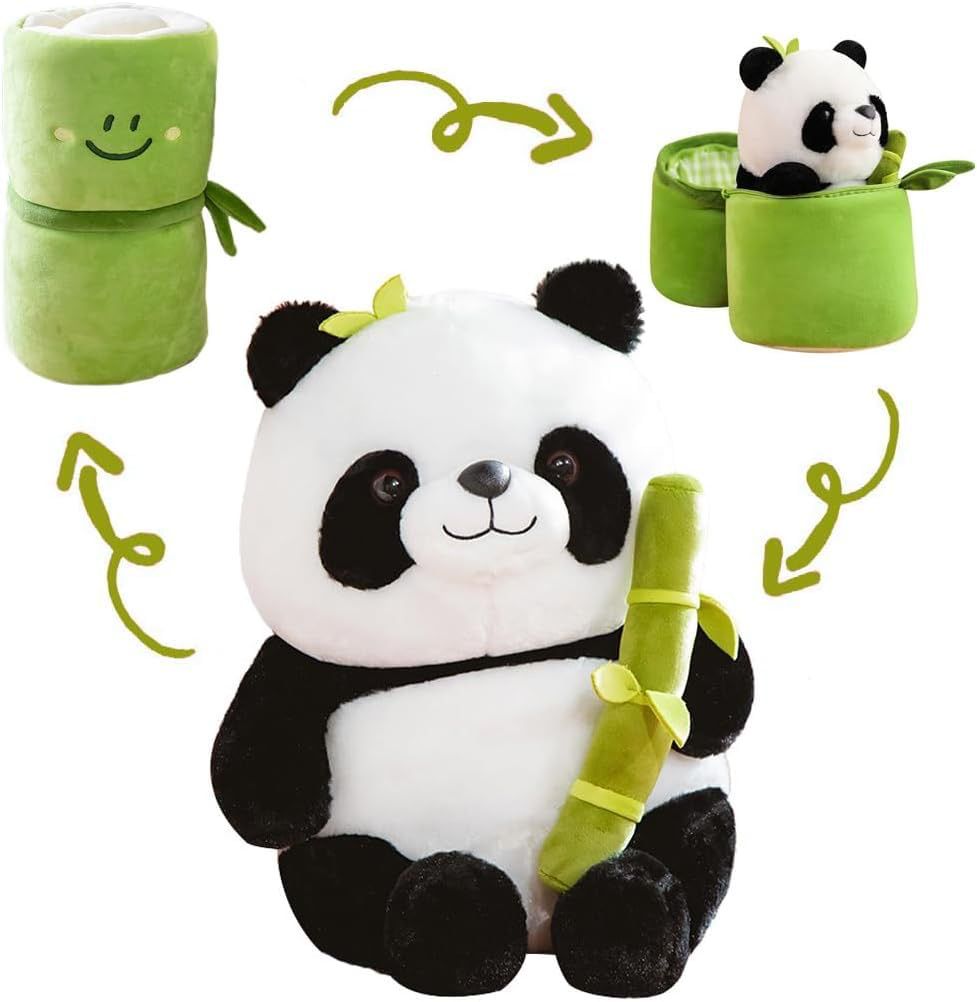 Bamboo panda plush-30 cm