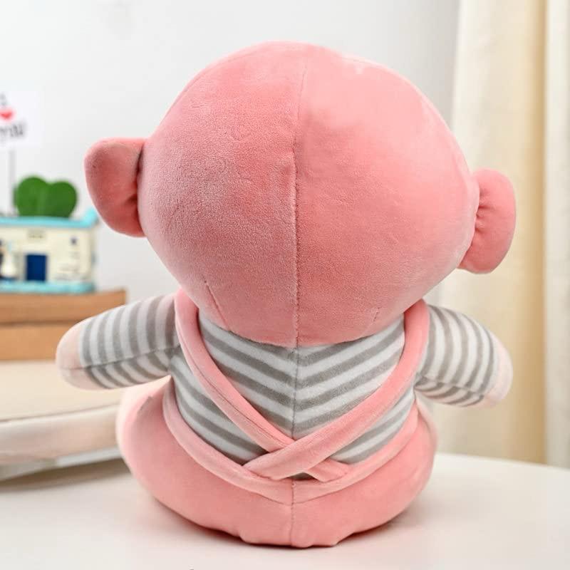 Softie Monkey Plush - Three Sizes & Colours