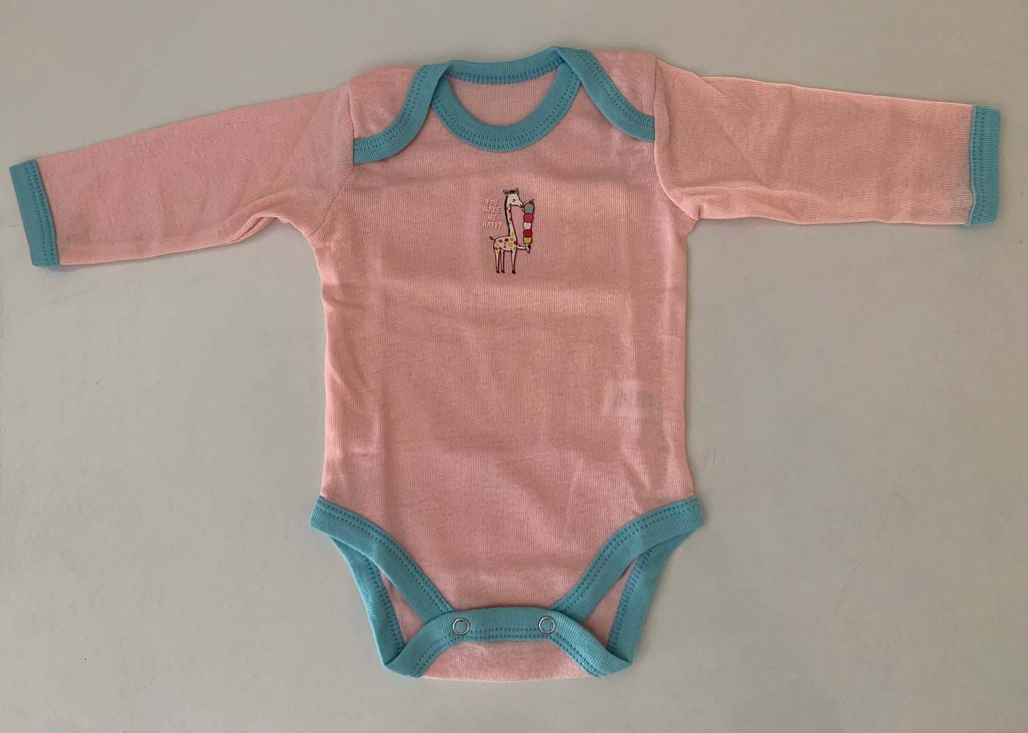 Body suits pack of 5 long sleeves 0-24 months