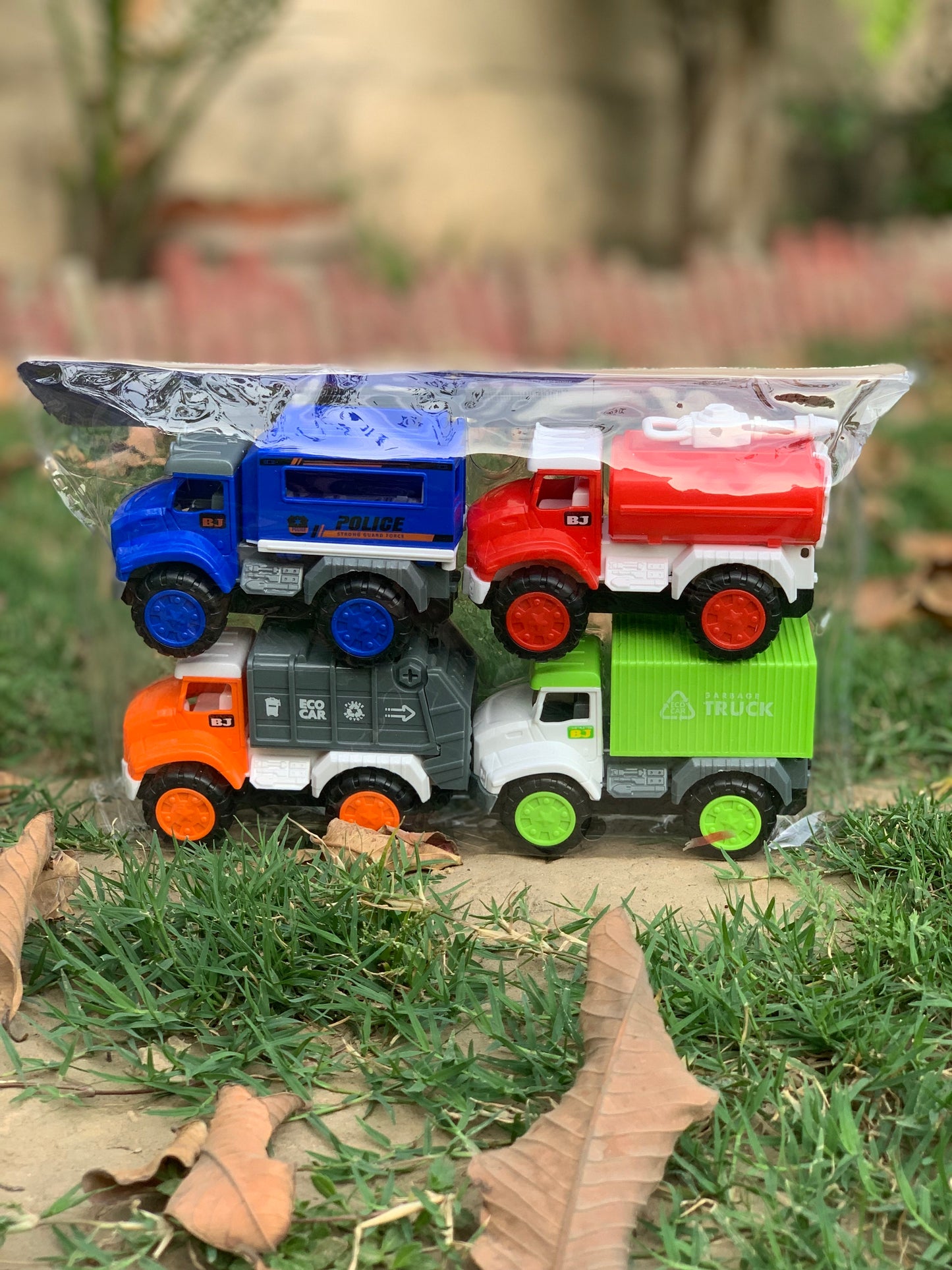 Construction team truck set for kids