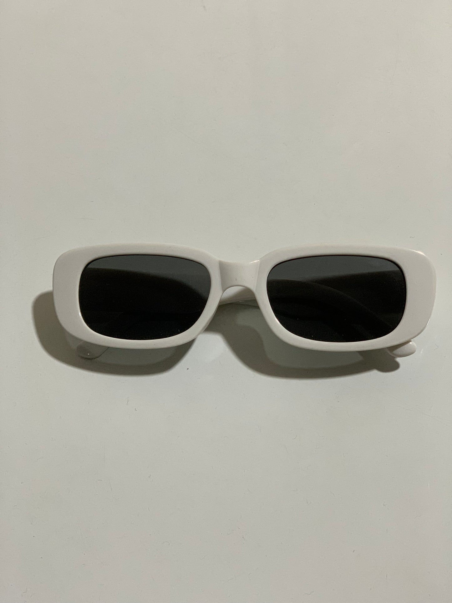 Funky White frame sunglasses