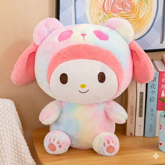 Colourful My Melody Plushie - 25cm