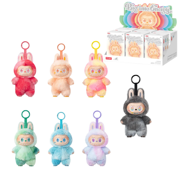 Labubu Michigan Labubu Doll Blind Box – Big Into Energy Pop Mart Toy – Cuddly Bubbly