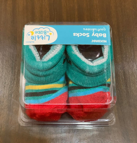 Newborn baby socks multicolour 0-3 months