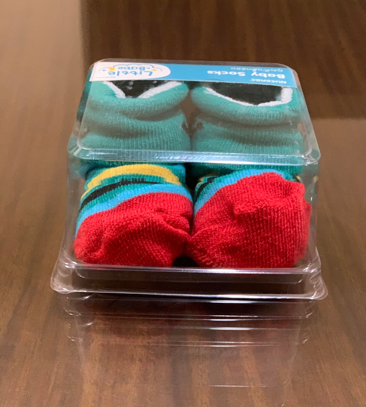 Newborn baby socks multicolour 0-3 months