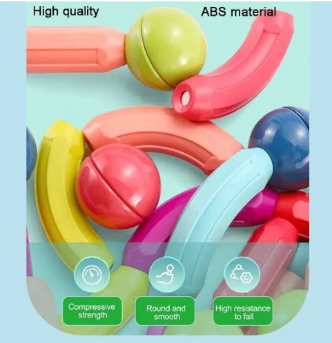 Magnetic Building Blocks Playset -26 pcs