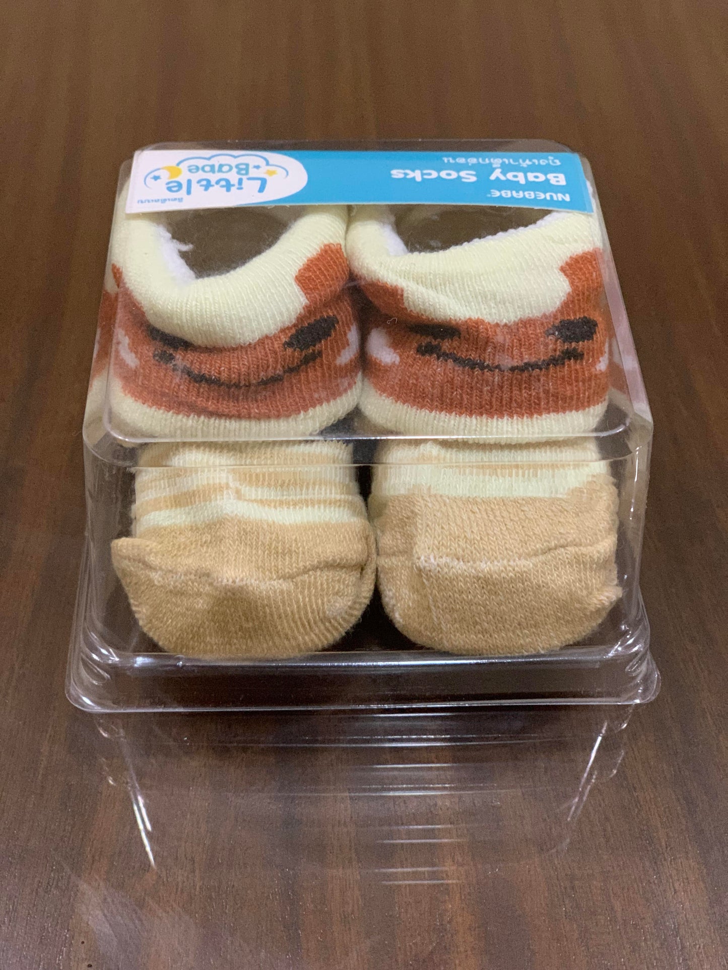 Newborn printed socks skin colour 0-3 months