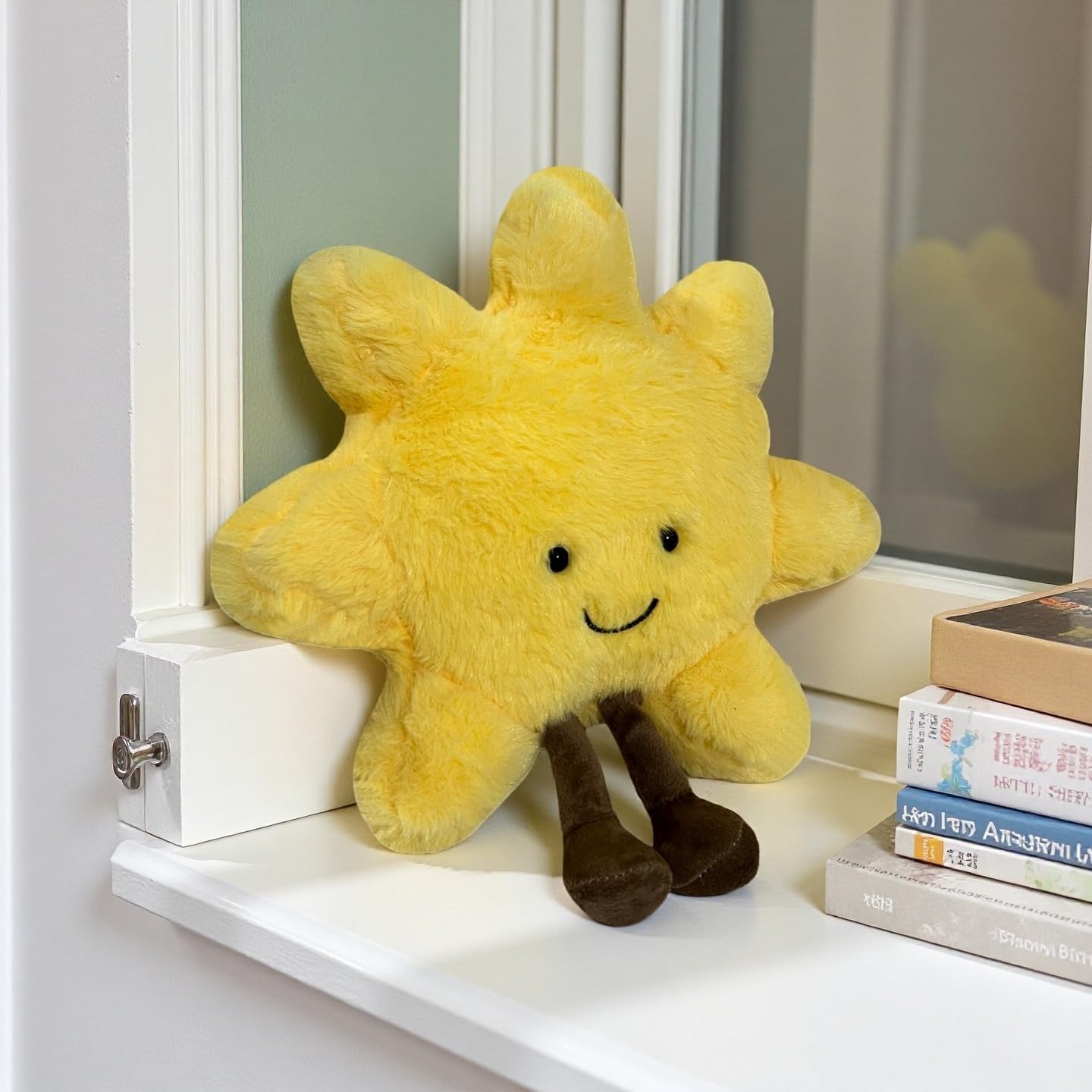 Happy Sun Plush Pillow - 40cm